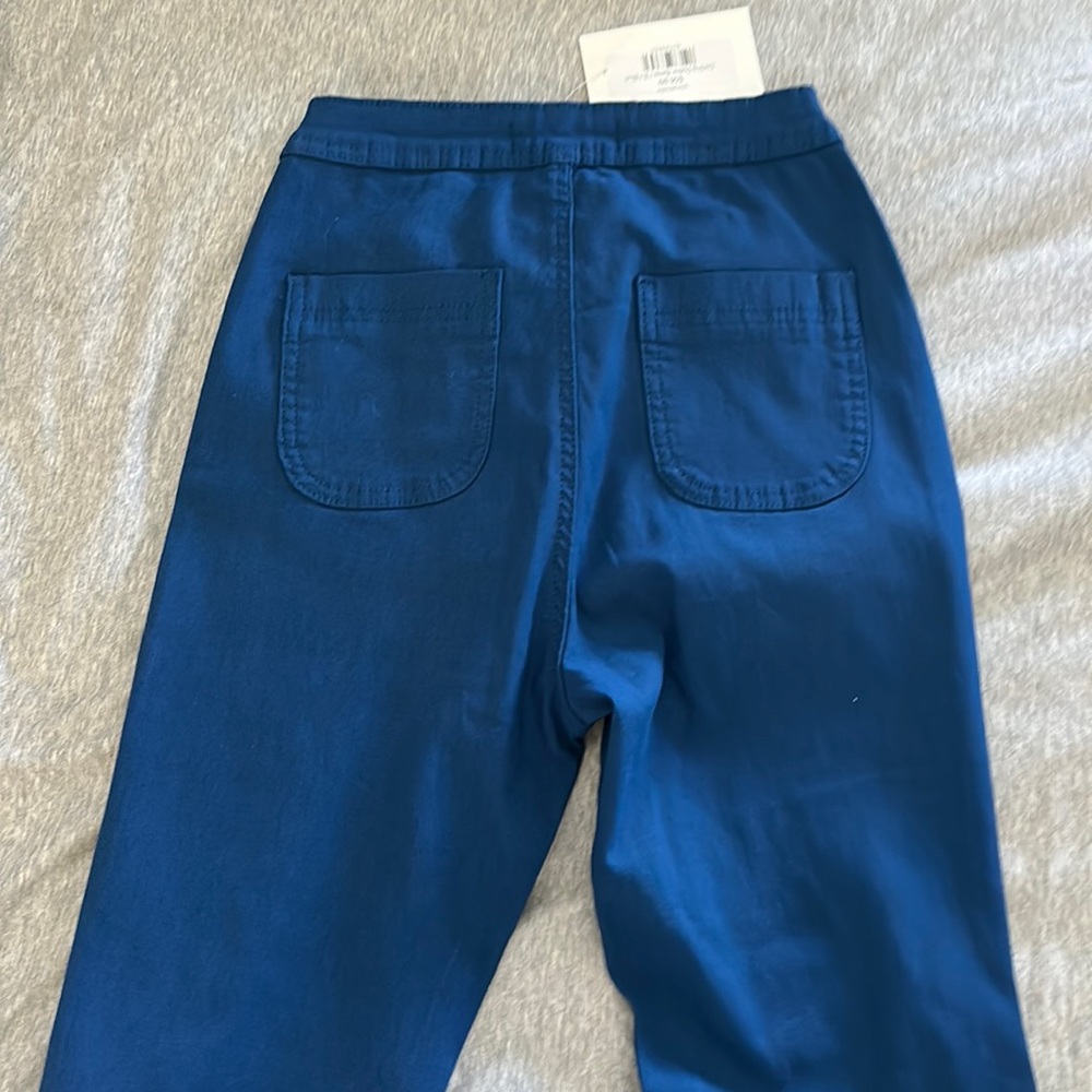 Blue bell bottom jeans